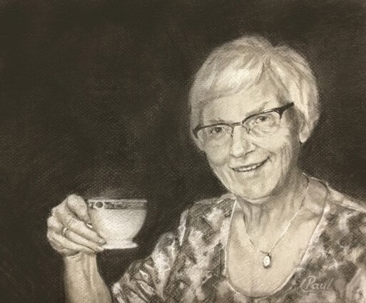 commission a portrait drawing for a birthday present